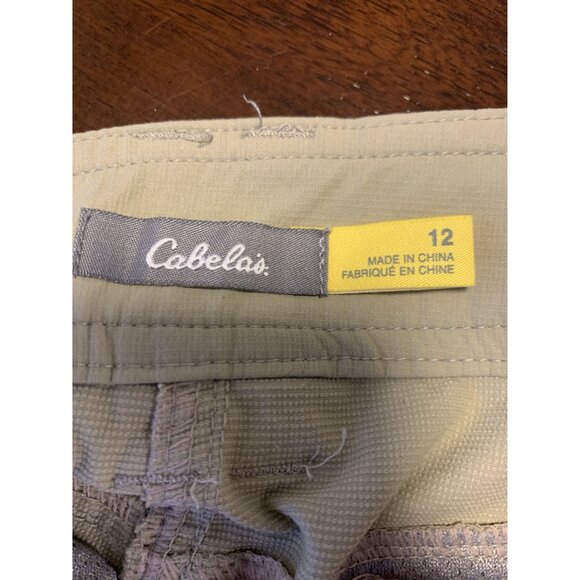 Cabela's UPF 30 Nylon Outdoor Gorpcore Midi Skirt Size 12 - Picture 4 of 7